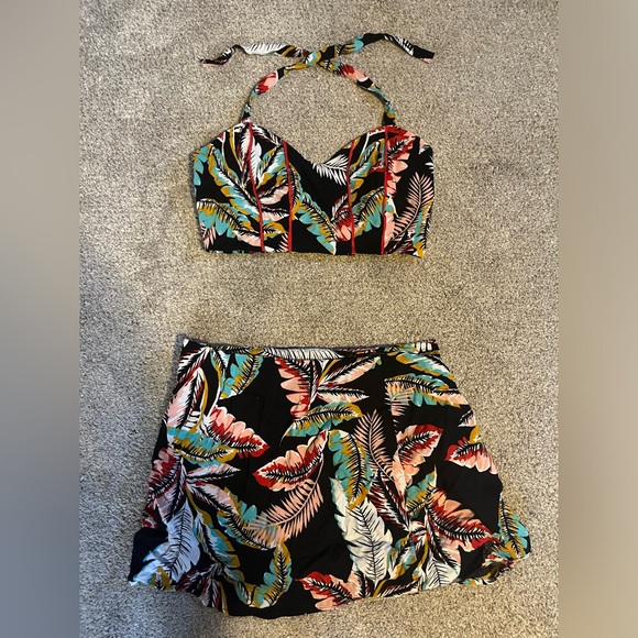 Boho top and skirt matching set B.O.G Collective XS - Picture 2 of 4